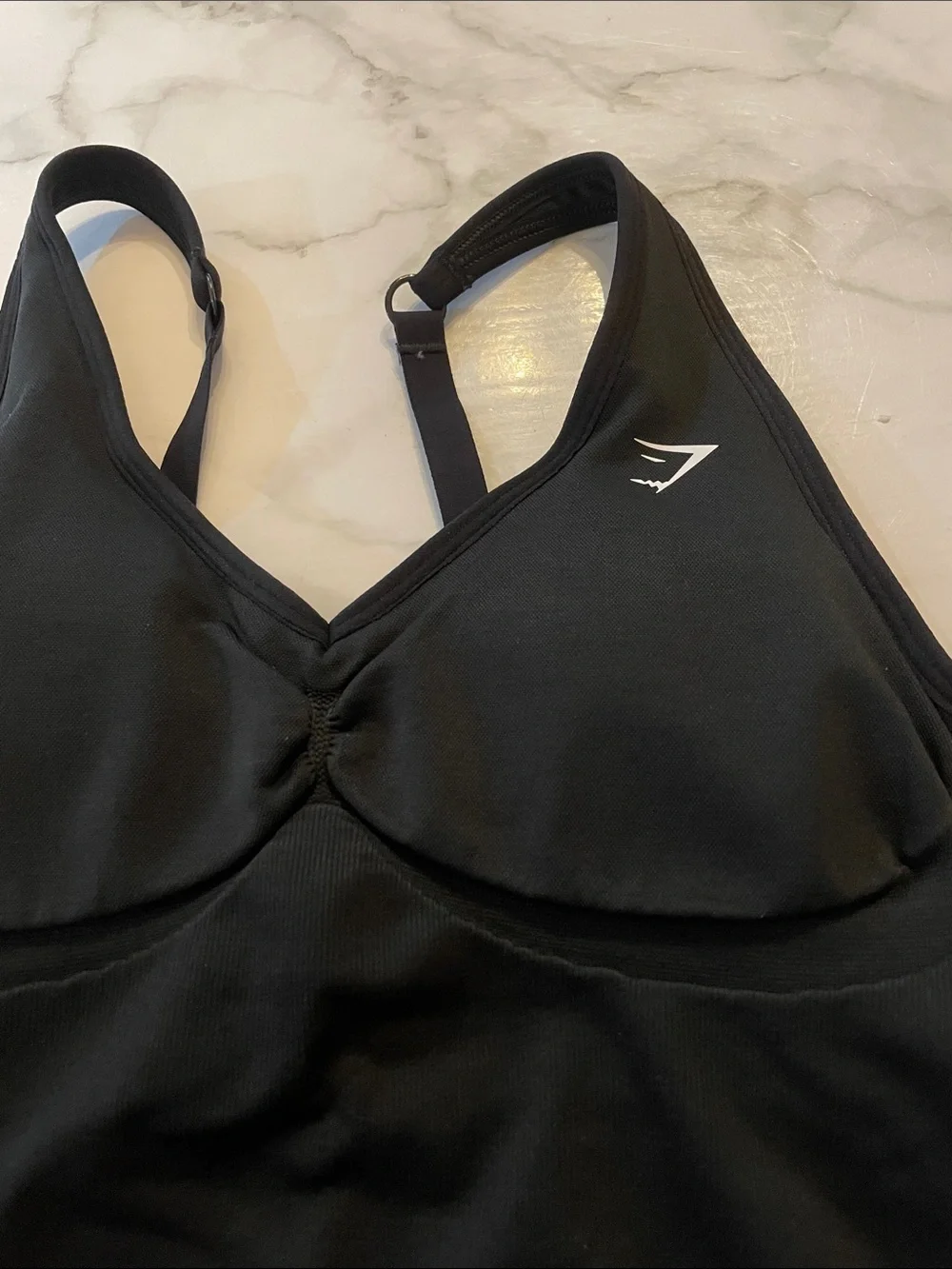 Gymshark black longline